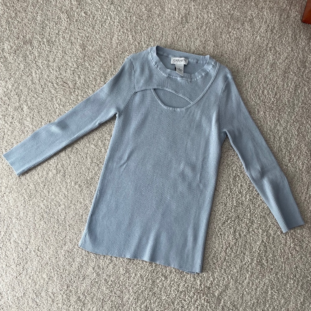 Blue sweater